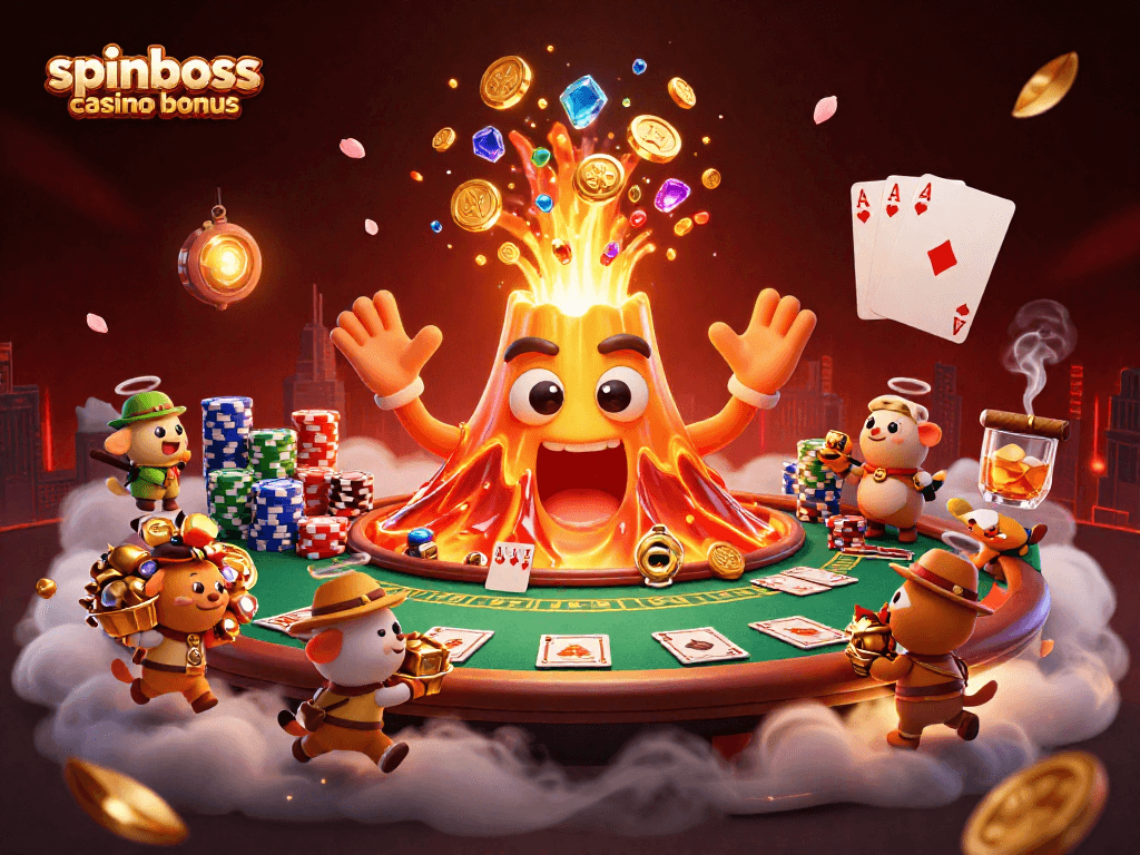 Jouez avec le bonus SpinBoss casino et découvrez des trésors cachés dans un monde vibrant de jeu.